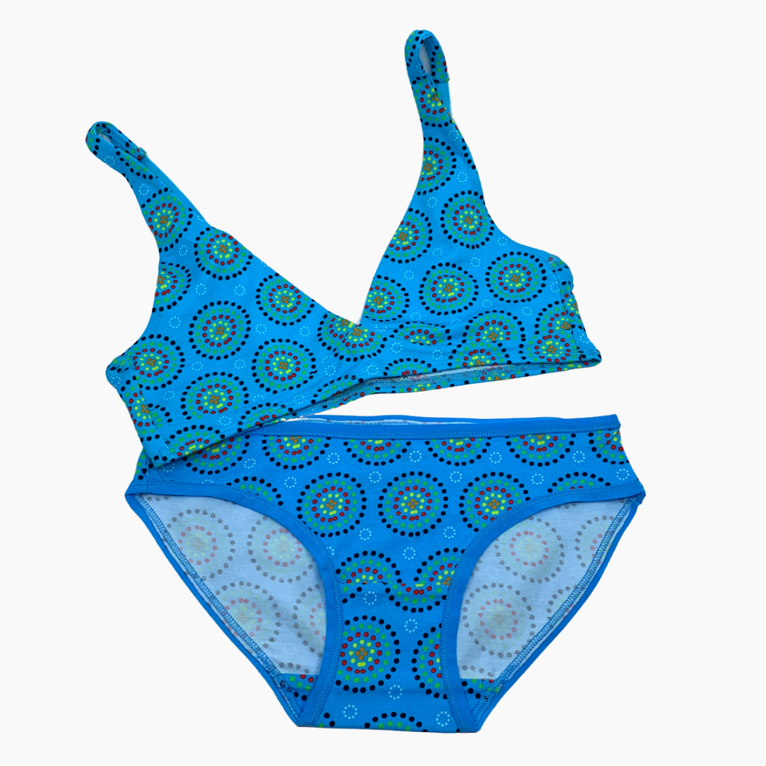 Women's Blue Mara Matching Sets