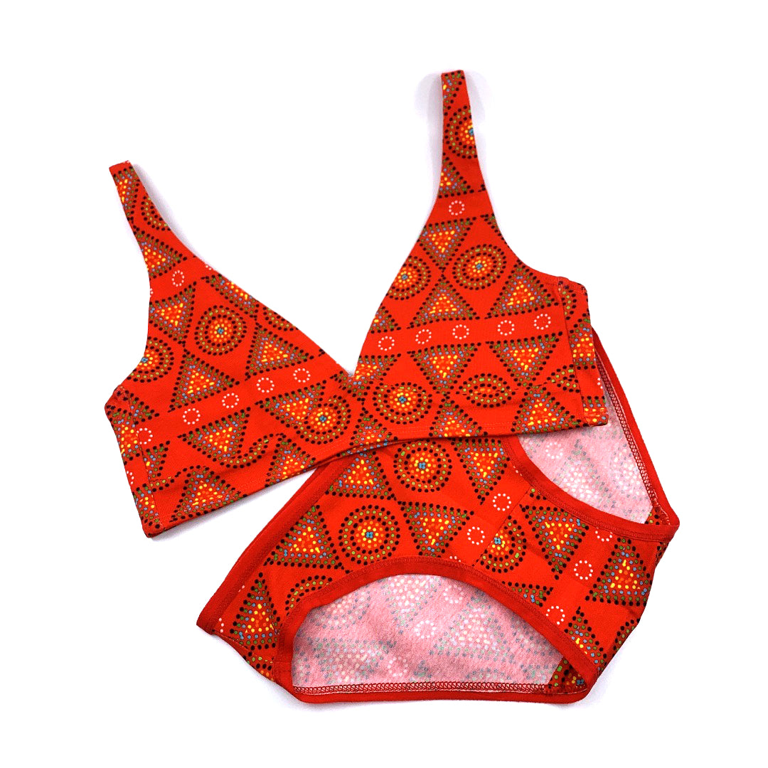 Women's Red Mara matching sets