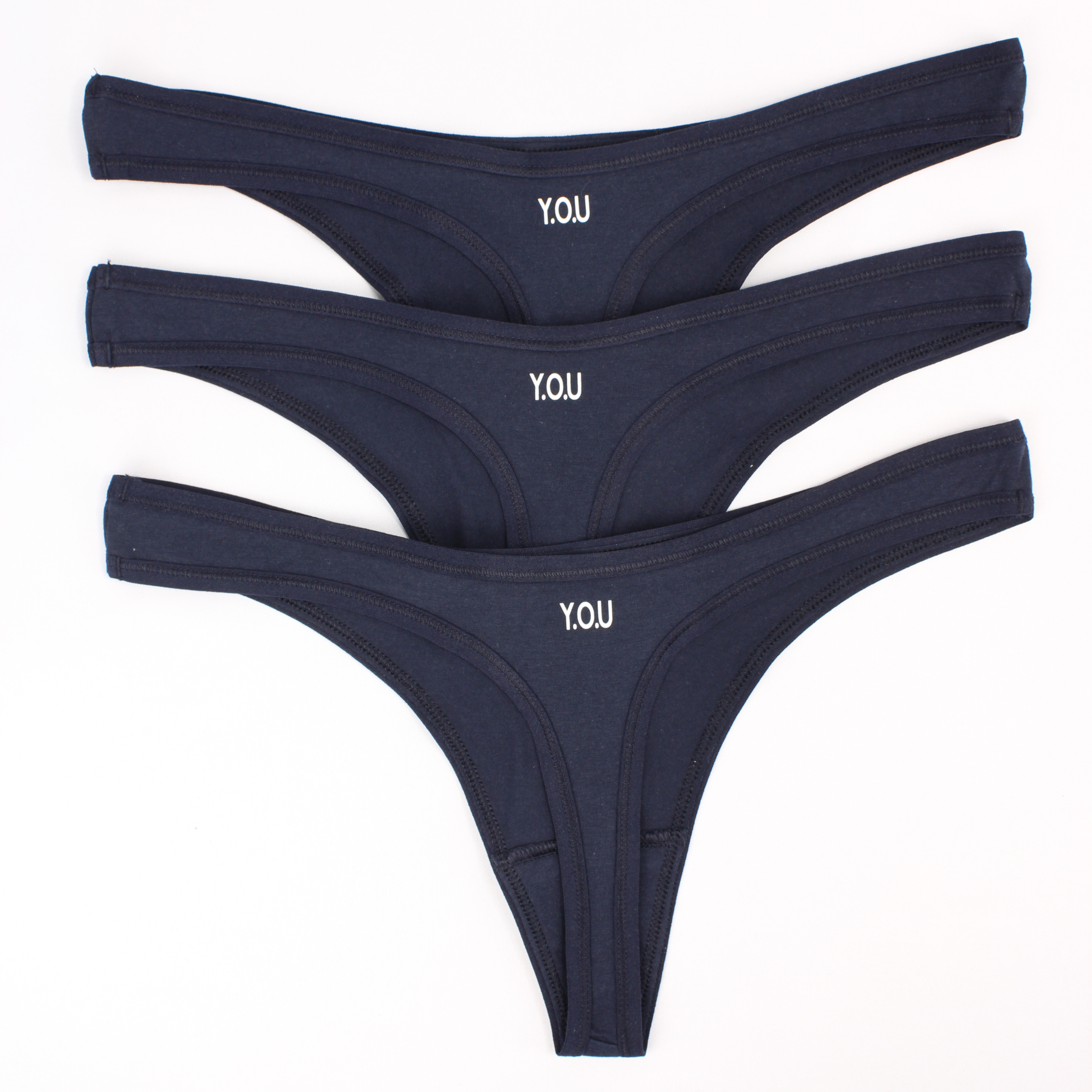 Women's Organic Cotton Thong - Pack of 3