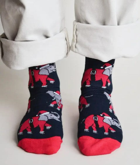 Bare Kind Christmas Elephant Socks