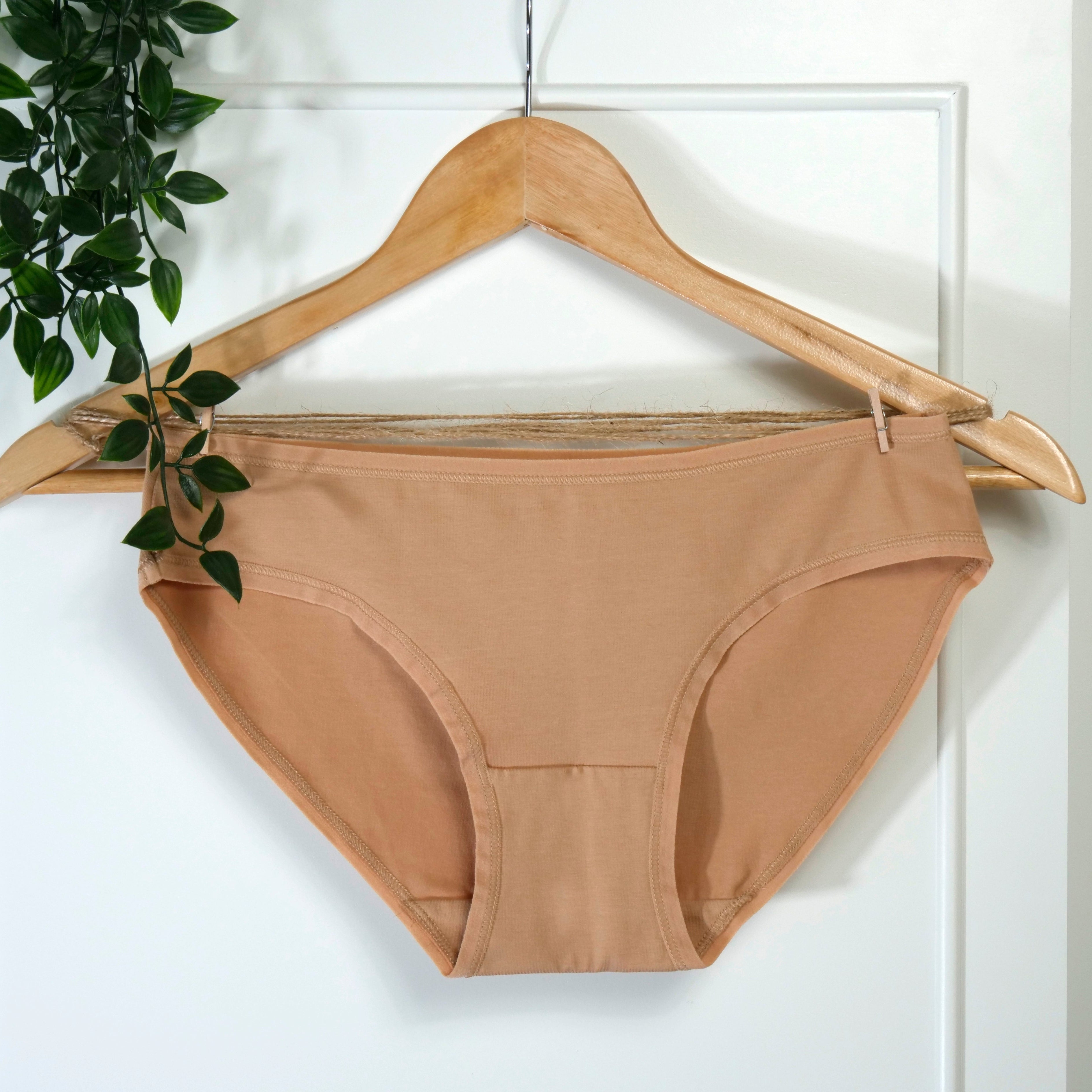 Women's Bikini Bottoms in Almond