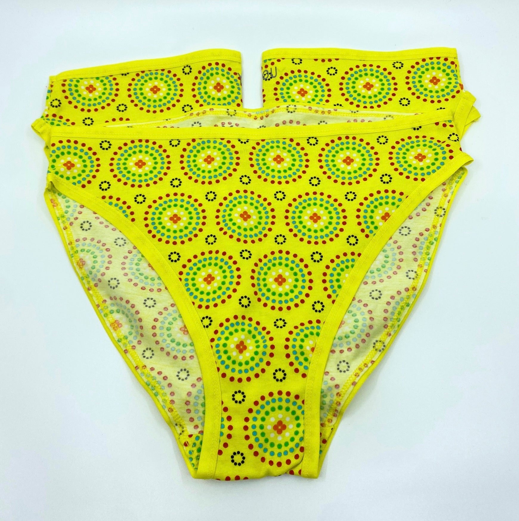 Women's organic cotton Mara mid-rise bikini bottoms - pack of 3