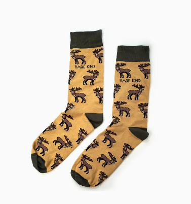 Bare Kind Bamboo Socks - Save the Highland Deer