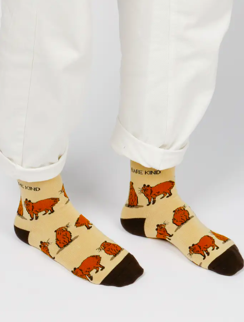 Bare Kind Bamboo Socks - Save the Capybara