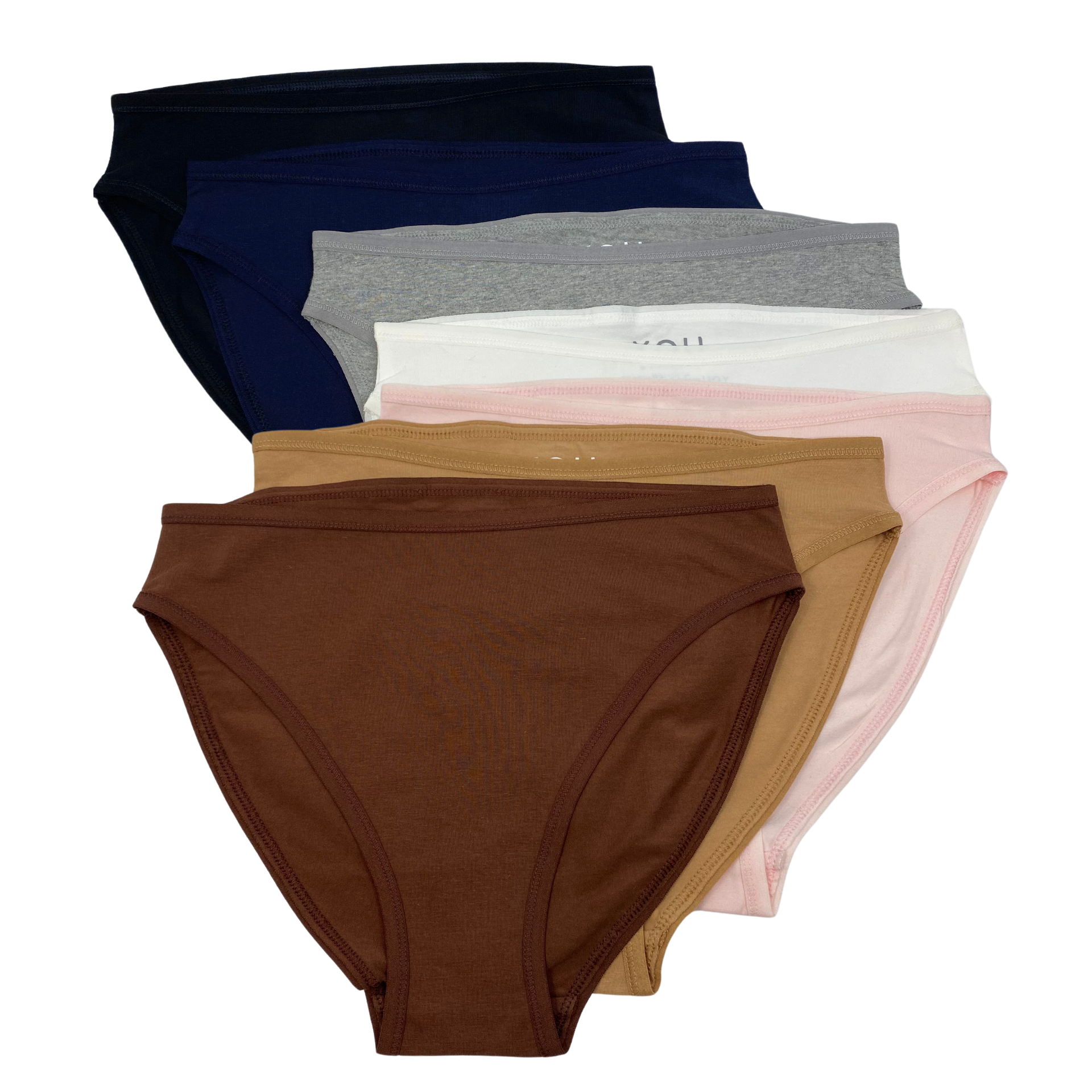 Days of the Week Organic Cotton Underwear - pack of 7 mid-rise bikini