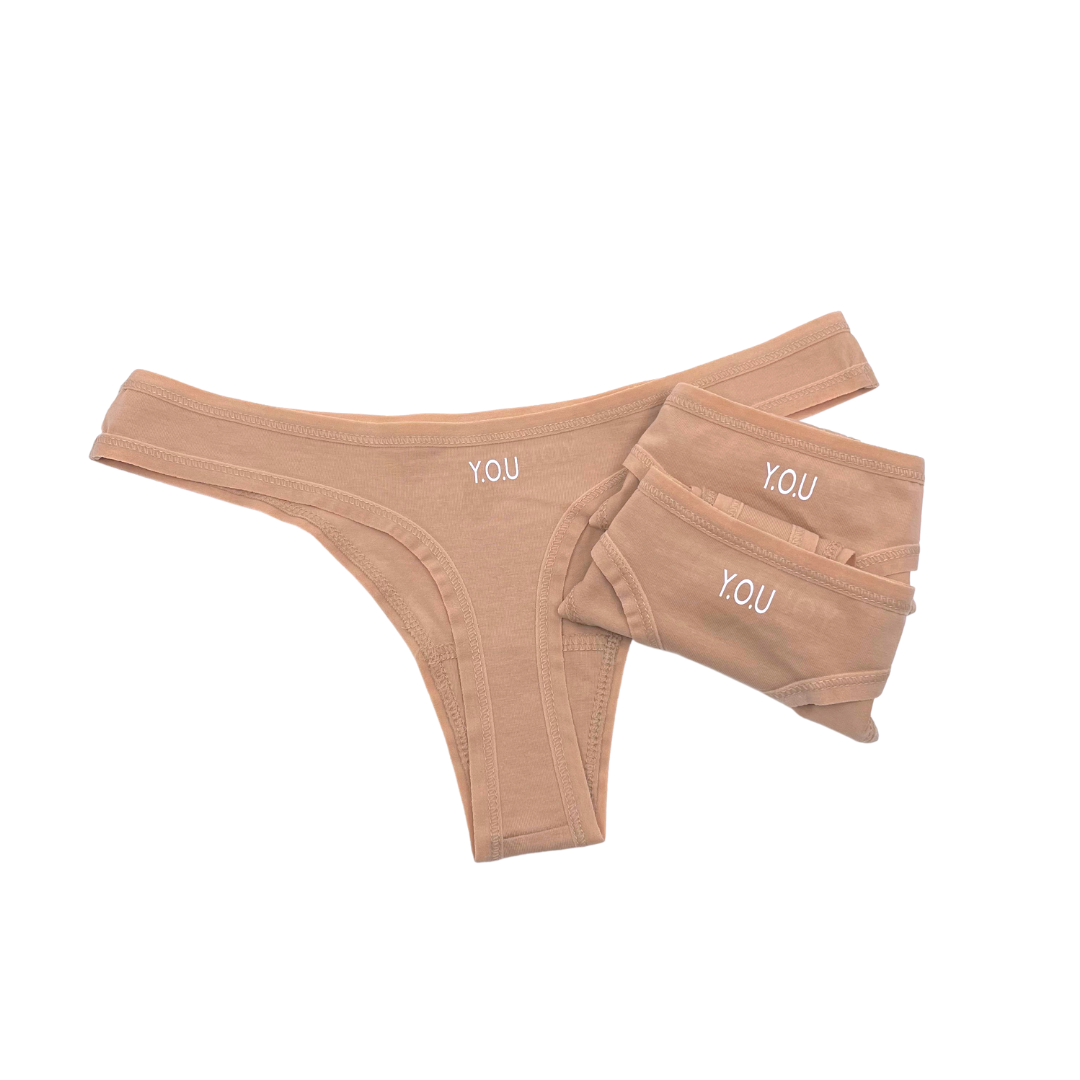 Women's Organic Cotton Thongs – Y.O.U underwear