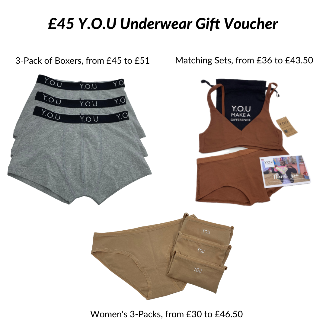 Y.O.U Underwear - Printed Gift Card – Y.O.U underwear