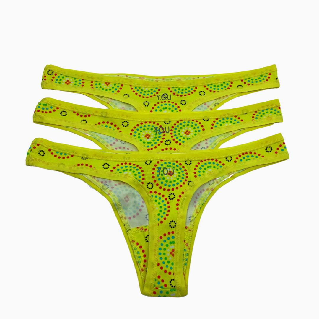Women's organic cotton thongs – Y.O.U underwear